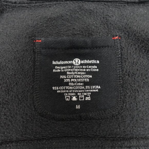 lululemon Hoodie Jacket Men's Medium Full Zip Scuba - Picture 3 of 13
